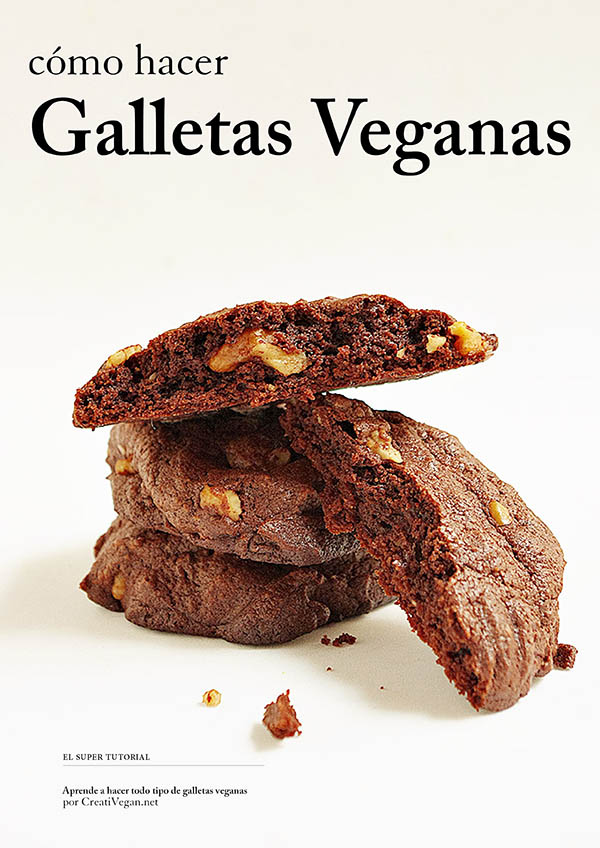 Portada "Cómo hacer Galletas Veganas"