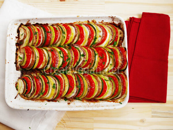 Confit byaldi (ratatouille al horno) | CreatiVegan.net
