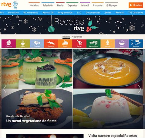 Recetas RTVE Especial Navidad: menú vegano con Creativegan y Dimequecomes