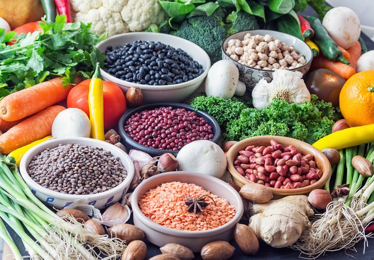Verduras, hortalizas y legumbres