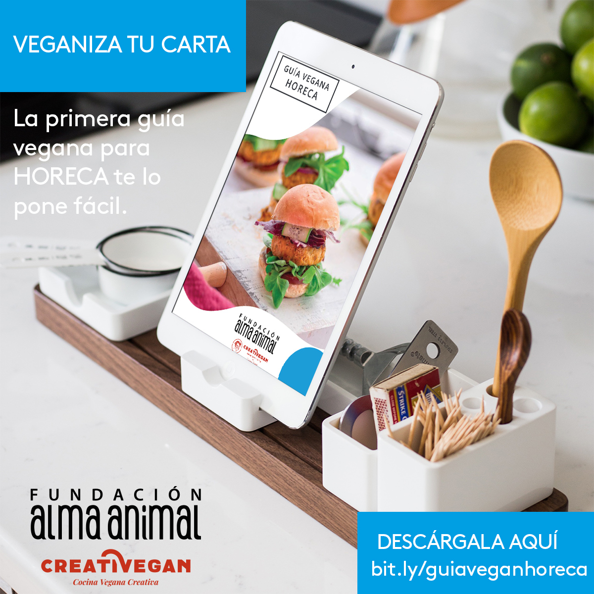 Folleto Guía Vegana HORECA - Fundación Alma Animal