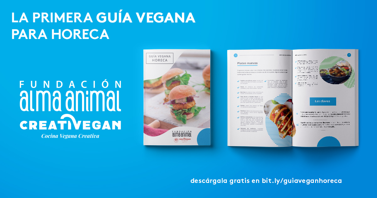 Folleto Guía Vegana HORECA - Fundación Alma Animal