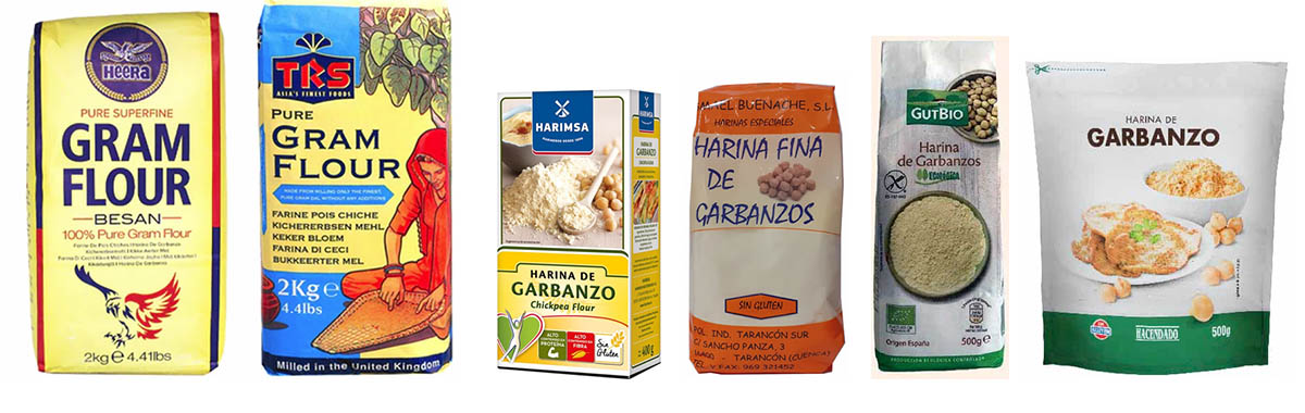 La harina de garbanzo como ingrediente, toda su información en El Cocinario