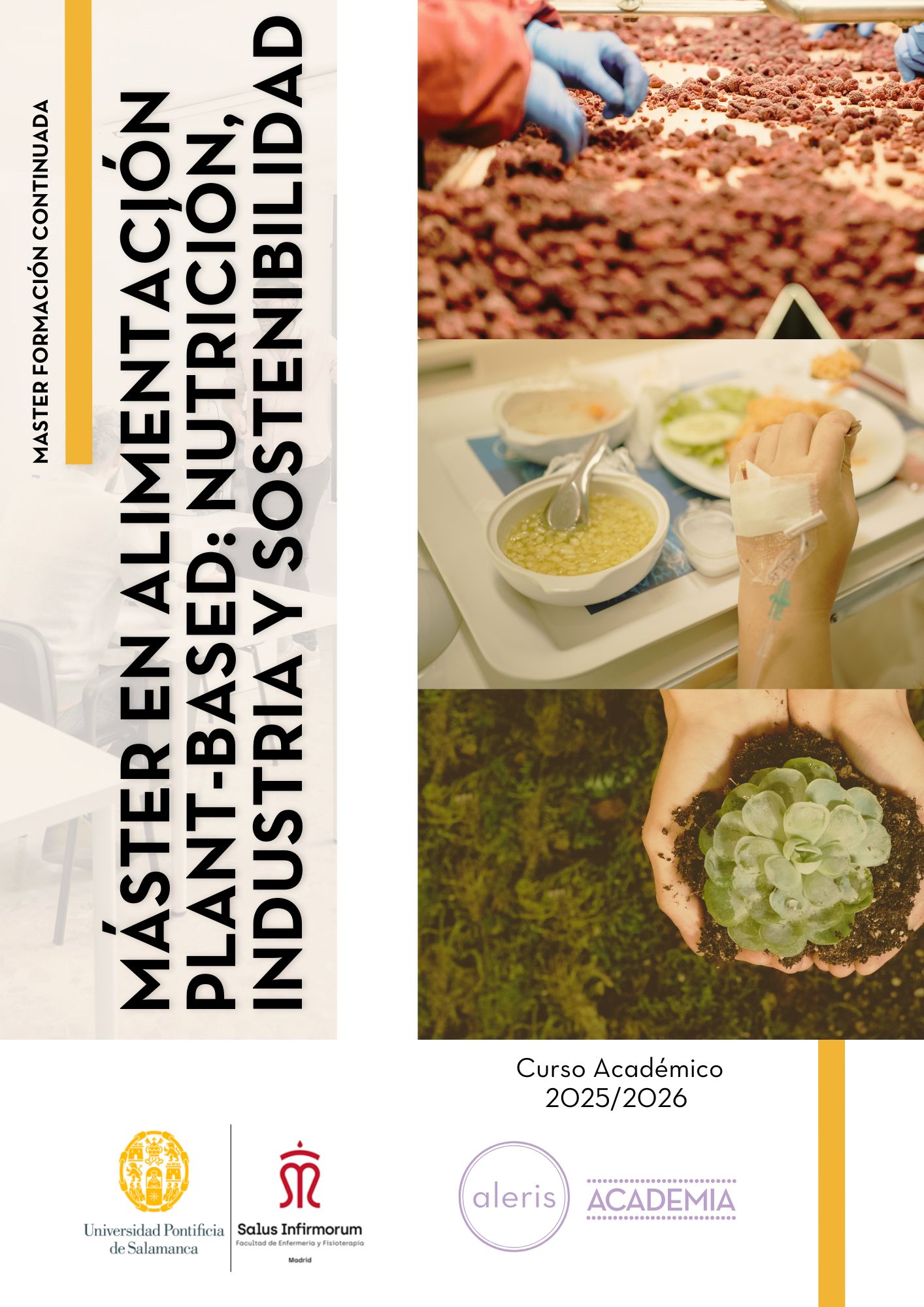 Máster en Alimentación plant-based